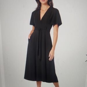 shoshanna off-shoulder stretch crepe midi dress Shoshanna Women's Blue Bridget Off-Shoulder Ruffle-Hem Mermaid Dress Size 6